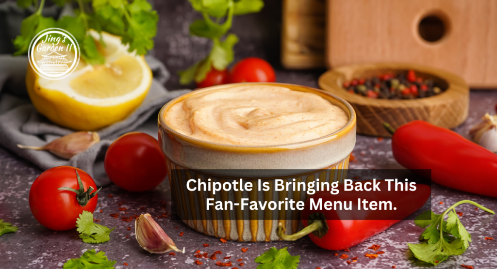 Chipotle Is Bringing Back This Fan-Favorite Menu Item.