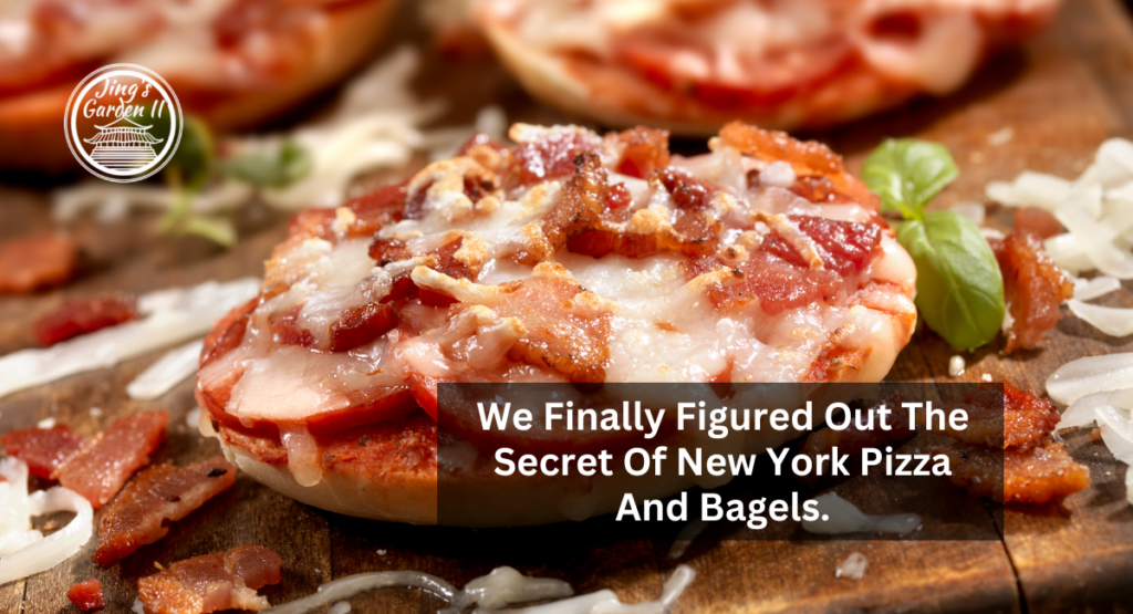 We Finally Figured Out The Secret Of New York Pizza And Bagels.